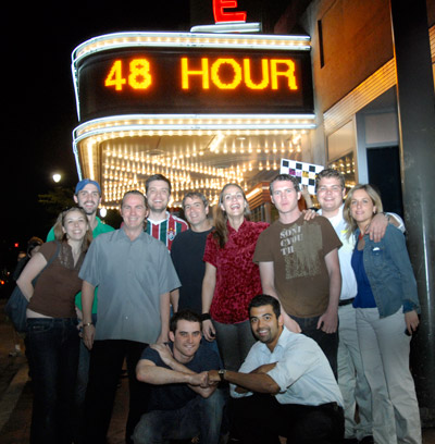 The Kumbio Takedown cast & crew at AFI theater