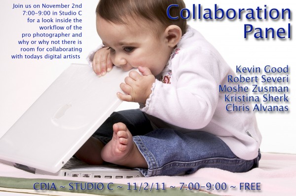 November 2nd, 7pm, Studio C of CDIA